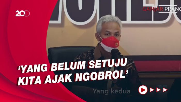 Ganjar Datangi Desa Wadas dan Minta Maaf Atas Insiden Kemarin
