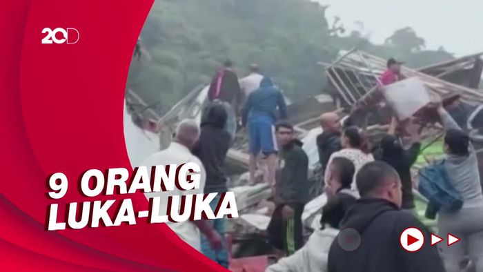 Tanah Longsor di Kolombia, 8 Orang Tewas