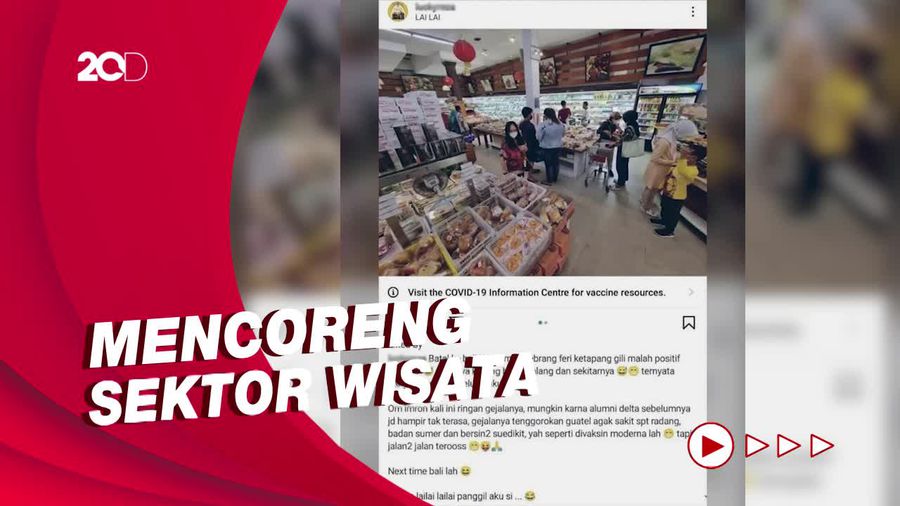 Viral Turis Positif Covid Jalan-jalan di Malang, Sandiaga Geram