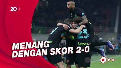 Pecundangi Roma, Inter Milan ke Semifinal Coppa Italia