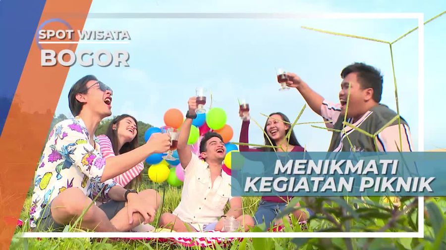 Segelas Teh Dingin dan Kecerian Teman Membuat Piknik ala Bogor Ini Menggembirakan