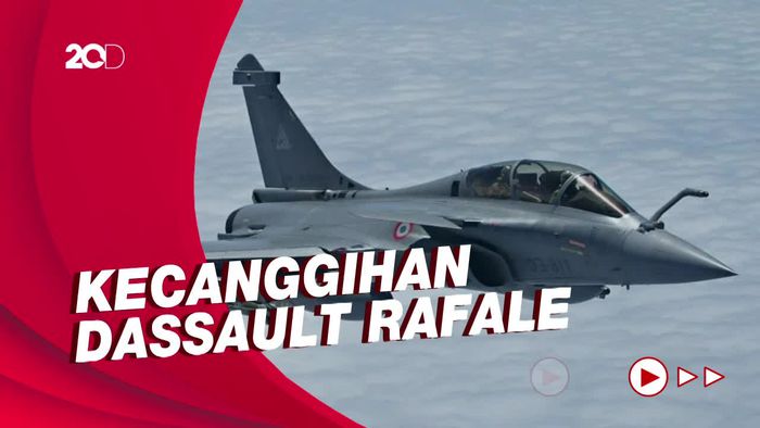 Melihat Manuver Jet Tempur Dassault Rafale yang Dibeli Prabowo dari Prancis
