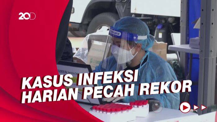 Hong Kong Alami Lonjakan Kasus Covid-19, Pembatasan Ketat Diberlakukan