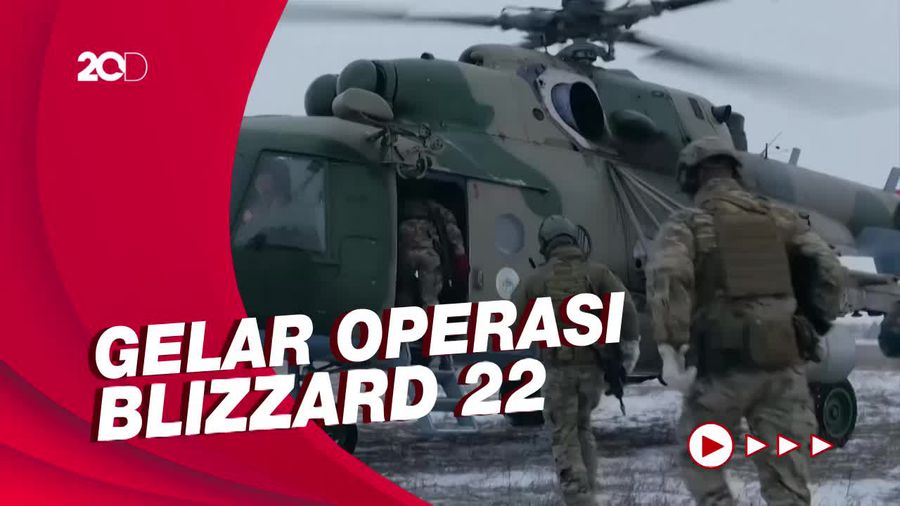 Tengok Kesiapsiagaan Prajurit Ukraina Hadapi Ancaman Invasi Rusia   