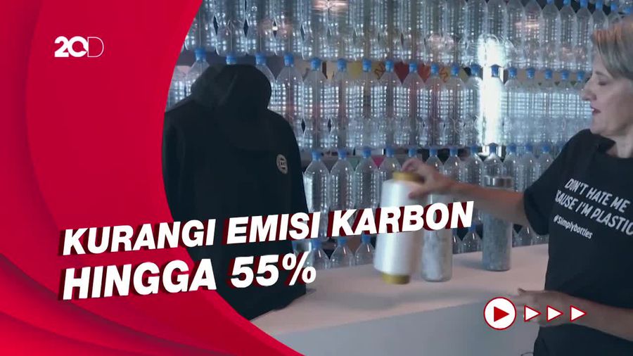 Keren! Di Dubai, Sampah Botol Plastik Disulap Jadi Kaus