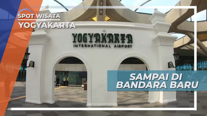 Mendarat Di Bandara Baru Yogyakarta  di Kulon Progo