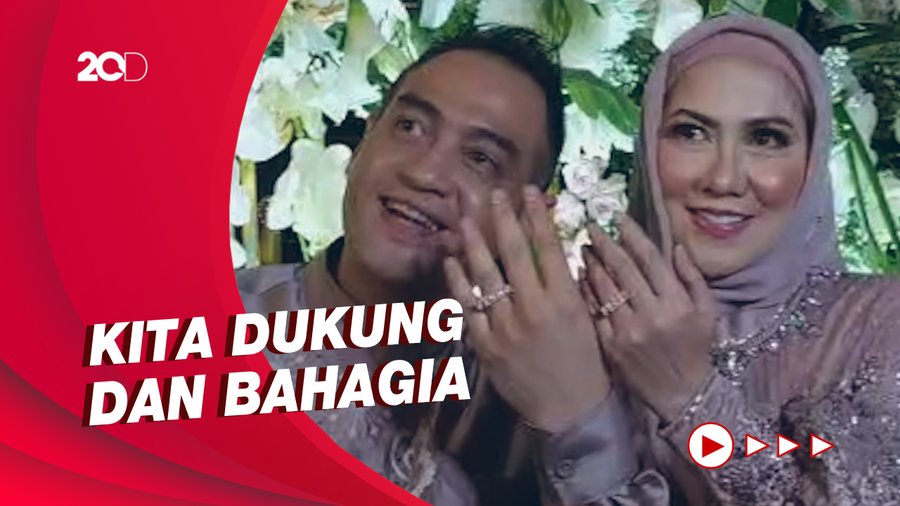 Dukungan Ashanty dan Melaney Ricardo untuk Venna-Ferry di Acara Lamaran