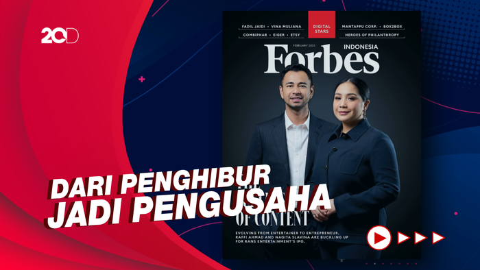 Forbes Beri Gelar Raffi Ahmad-Nagita The Sultan of Content