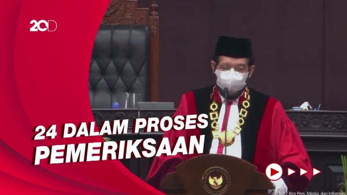 MK Tangani 277 Perkara-Hasilkan 253 Putusan Sepanjang 2021