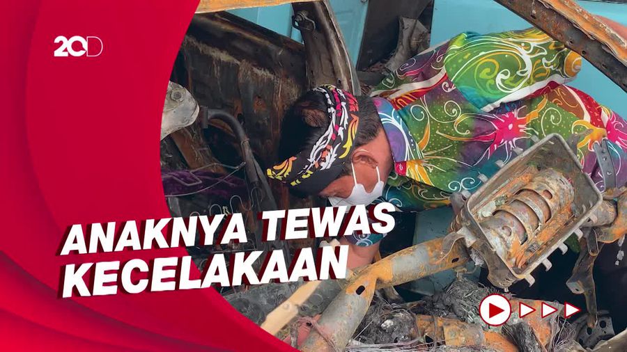 Momen Gubernur Kaltara Cek Camry yang Tewaskan Anaknya
