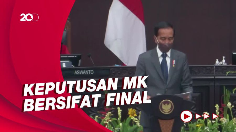 Jokowi: Pemerintah Tak Selalu Sependapat MK, Tapi Laksanakan Putusannya