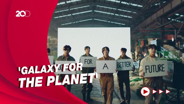 Pesan Jaga Bumi dari BTS di Kolaborasi Bareng Samsung