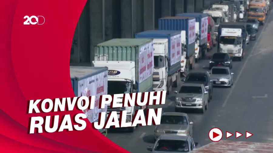 Harga Diesel Melonjak, Ratusan Sopir Truk di Thailand Protes