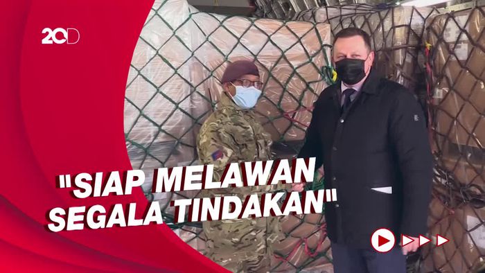 Terima Bantuan Militer dari Inggris, Ukraina Wanti-wanti Rusia