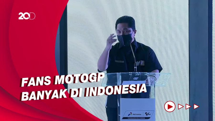 MotoGP Mandalika Sebentar Lagi, Erick Thohir: Tepat Sekali Dorna Pilih RI