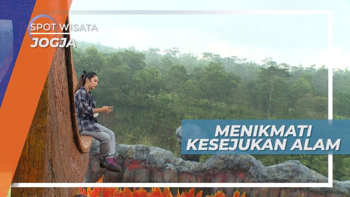 Situs Wisata Batu Alien, Menyajikan Panorama Indah Berlatar Gunung Merapi dan Sejuknya Udara