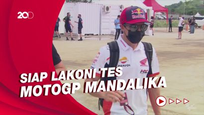 Gaya Marquez Hingga Quartararo Saat Tiba di Sirkuit Mandalika