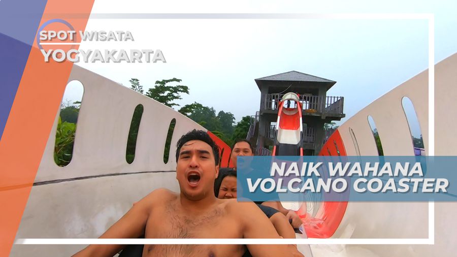 Volcano Coaster, Wahana Water Slide yang Seru dan Menantang, Yogyakarta