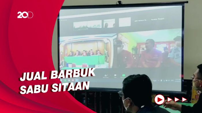 Hakim PN Tanjungbalai Vonis Mati 3 Polisi dan 2 Nelayan Jual Sabu Sitaan