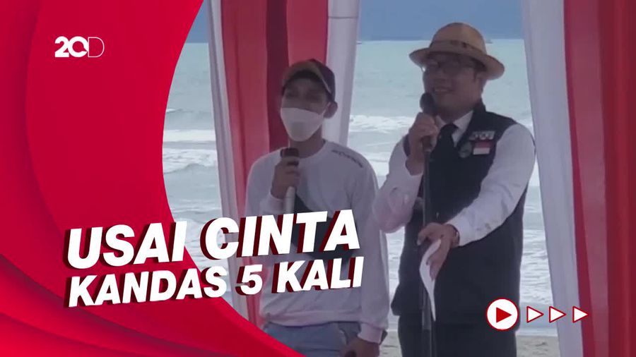 Momen Ridwan Kamil Tantang Arab Nikah Bulan Depan