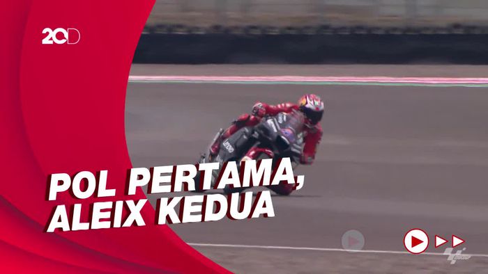 Duo Espargaro Dominasi Hari Pertama Tes MotoGP Mandalika