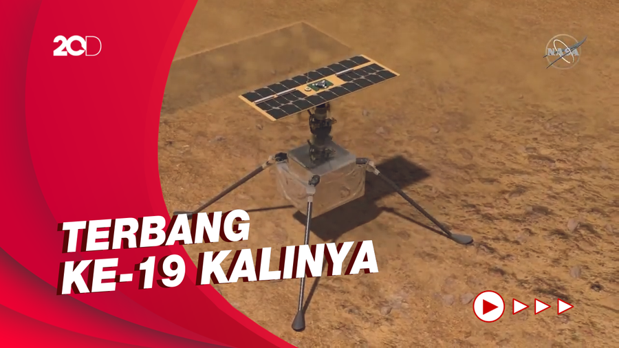 Helikopter Mars Ingenuity NASA Terbang Perdana di Tahun 2022