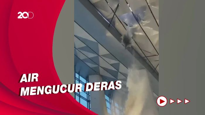 Video Viral Atap Terminal 3 Soetta Bocor