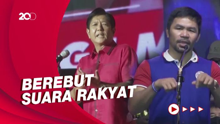 Saat Anak Diktator vs Petinju Ternama Bersaing di Pilpres Filipina
