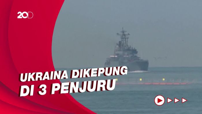 Armada Laut Rusia Semakin Bertambah di Selatan Ukraina