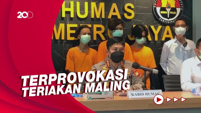 3 Pembacok ABG Diteriaki Maling Terpengaruh Narkoba-Miras