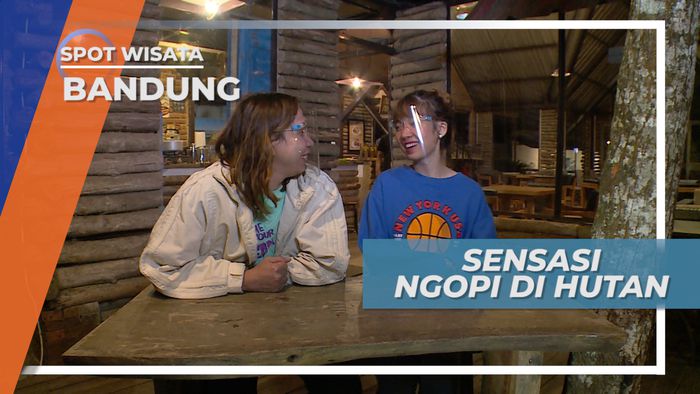 Sensasi Ngopi Santai di Cafe Unik Bertema Hutan, Bandung