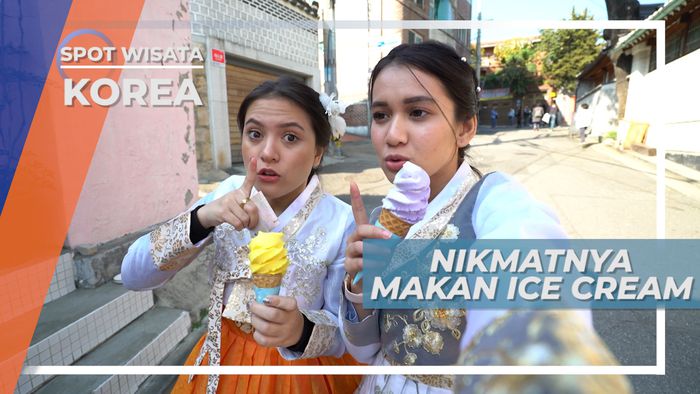 Nikmatnya Ice Cream Di Tengah Teriknya Siang Hari Korea selatan