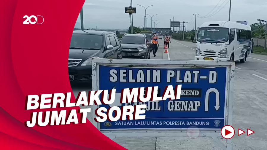 Ganjil-Genap Berlaku di Kabupaten Bandung, Sejumlah Kendaraan Diputar Balik