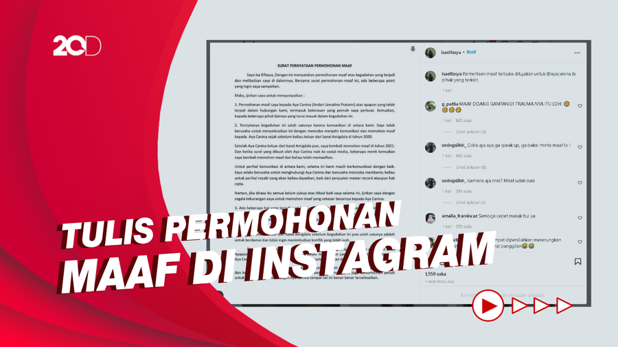 Isa Elfasya Akui Lakukan Kekerasan Terhadap Eks Vokalis Aya Canina