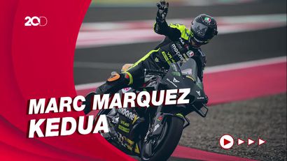 Luca Marini Tercepat di Tes MotoGP Mandalika Hari Kedua