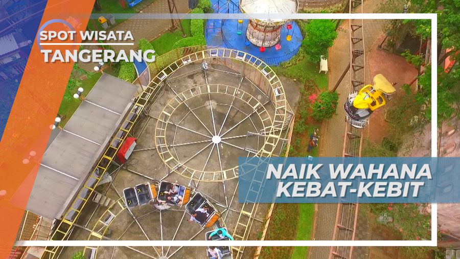 Naik Wahana Kebat-kebit yang Bikin Jantung Berdebar Cepat, Tangerang