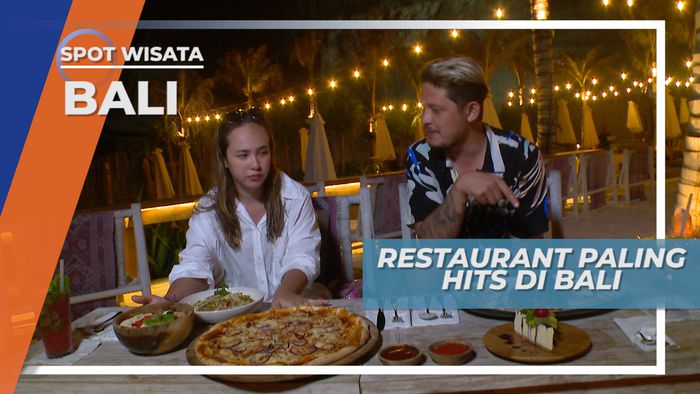 Menikmati Pizza dan Dessert Lezat di Pantai Melasti Bali