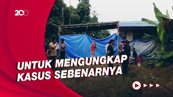 Momen Makam Diduga Korban Tewas Kerangkeng Bupati Langkat Dibongkar