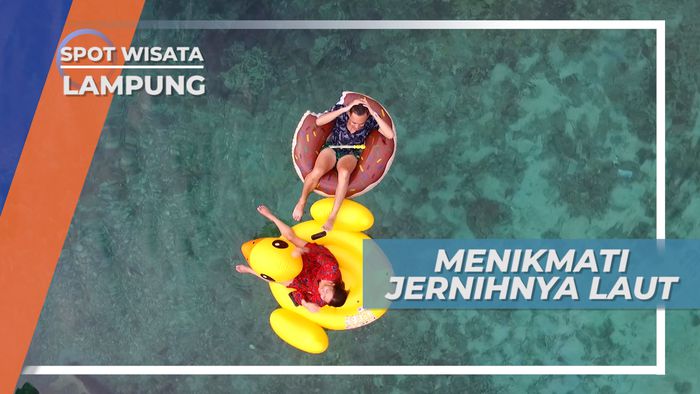 Menikmati Jernihnya Laut Pulau Pahawang Lampung