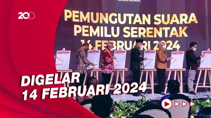 KPU Launching Hari Pemungutan Suara Pemilu 2024