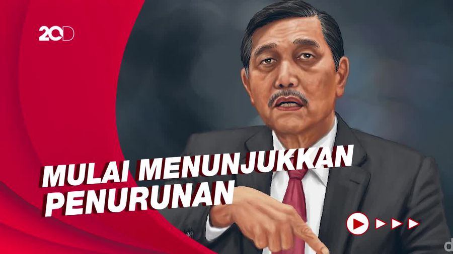 Luhut Melihat Tanda-tanda Covid-19 di DKI Lewati Puncaknya