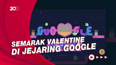 Seru-seruan Main Mini Games Valentine di Google Doodle