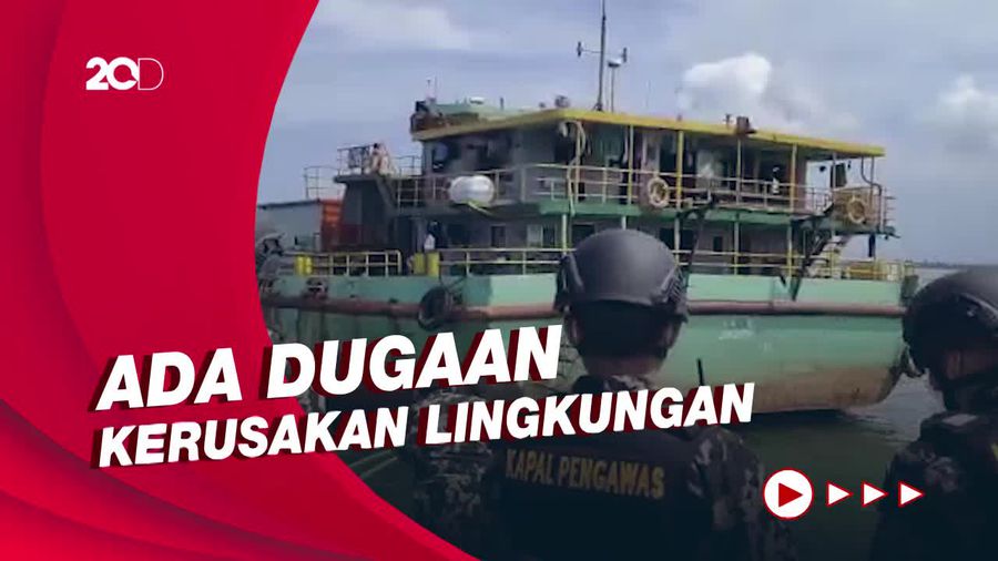 KKP Akan Proses Hukum Perusahaan Kapal Penambang Pasir di Pulau Rupat