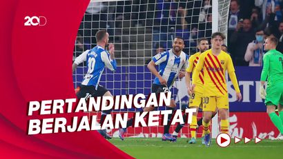 Hasil Pertandingan: Barcelona Vs Espanyol dan Liverpool Vs Burnley