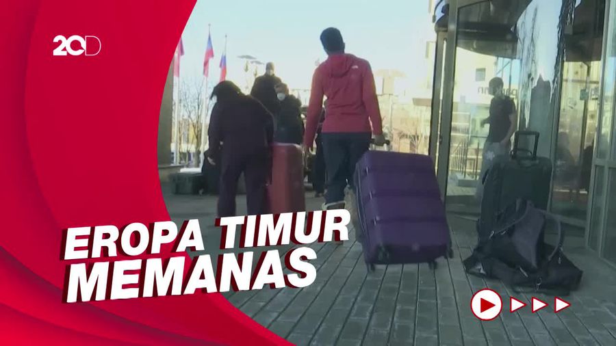 Ketegangan Tak Mereda, Staf AS Mulai Tinggalkan Ukraina
