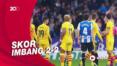 Espanyol Vs Barcelona: Blaugrana Selamat dari Kekalahan