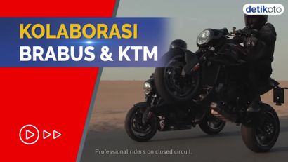 Sangar Banget! Ini Motor Baru Garapan Brabus yang Tembus 180 HP