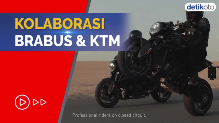 Sangar Banget! Ini Motor Baru Garapan Brabus yang Tembus 180 HP