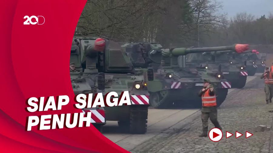 Tank Tempur Howitzer Jerman Disiagakan di Lituania
