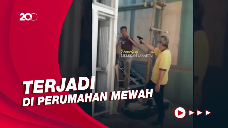 Aksi Koboi Pondok Indah Todongkan Pistol ke Kuli Berujung Ditangkap